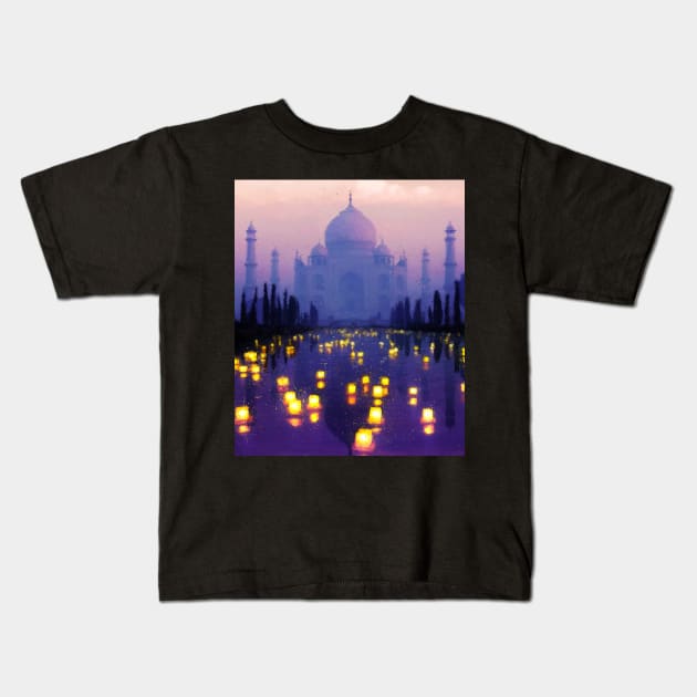 Temple Of The Oasis Kids T-Shirt by Jarrodjvandenberg